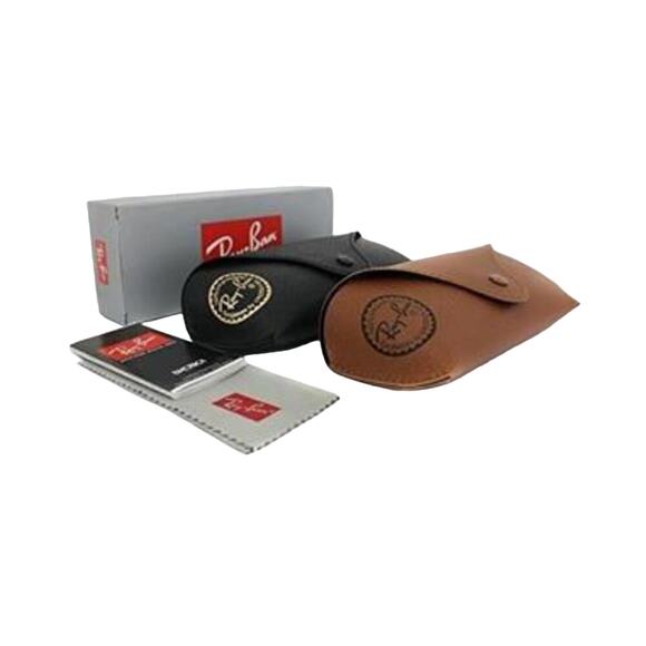 NIB Ray-Ban Highstreet Gunmetal UV Protection Shield Style Sunglasses (RBXX050) - Picture 5 of 9